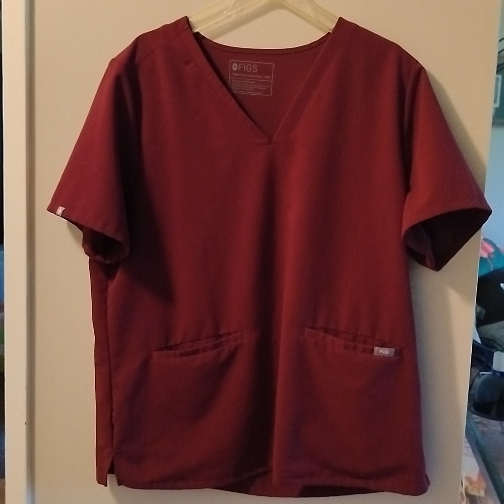 Figs unisex scrub top